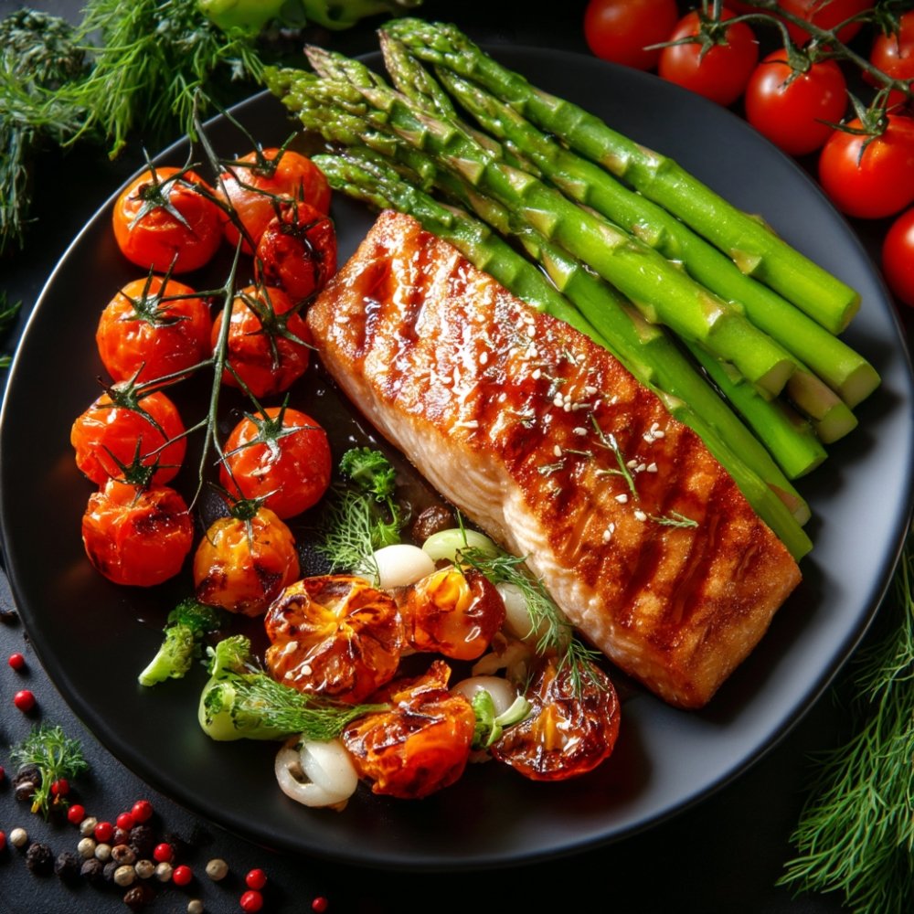 Salmon rico en Vitamina D